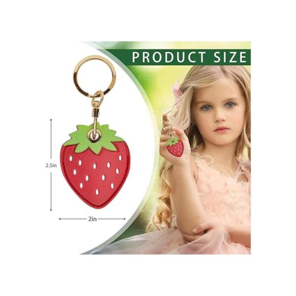 Funda de cuero para llavero compatible con Apple AirTag_2