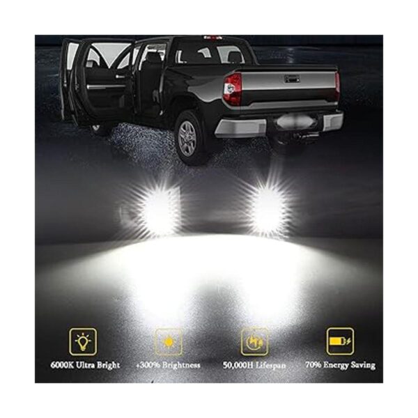 XTAUTO Lámpara LED para placa de matrícula súper_2