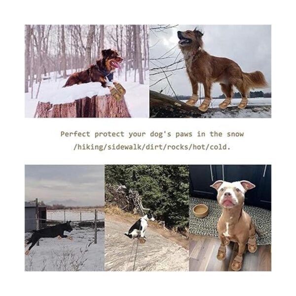 XSYG Botas para perro zapatos impermeables para perros