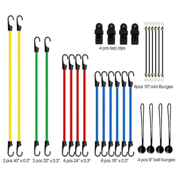 XSTRAP STANDARD Bolsa surtida de cables elásticos de 28_2