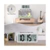XREXS Reloj de pared digital grande despertadores_2