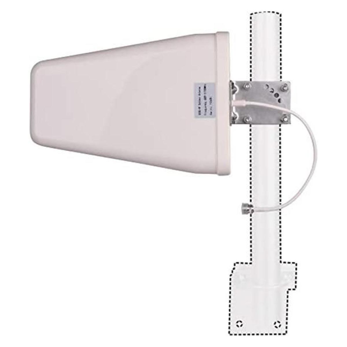 Antena direccional de banda ancha de 10 dBi con registro