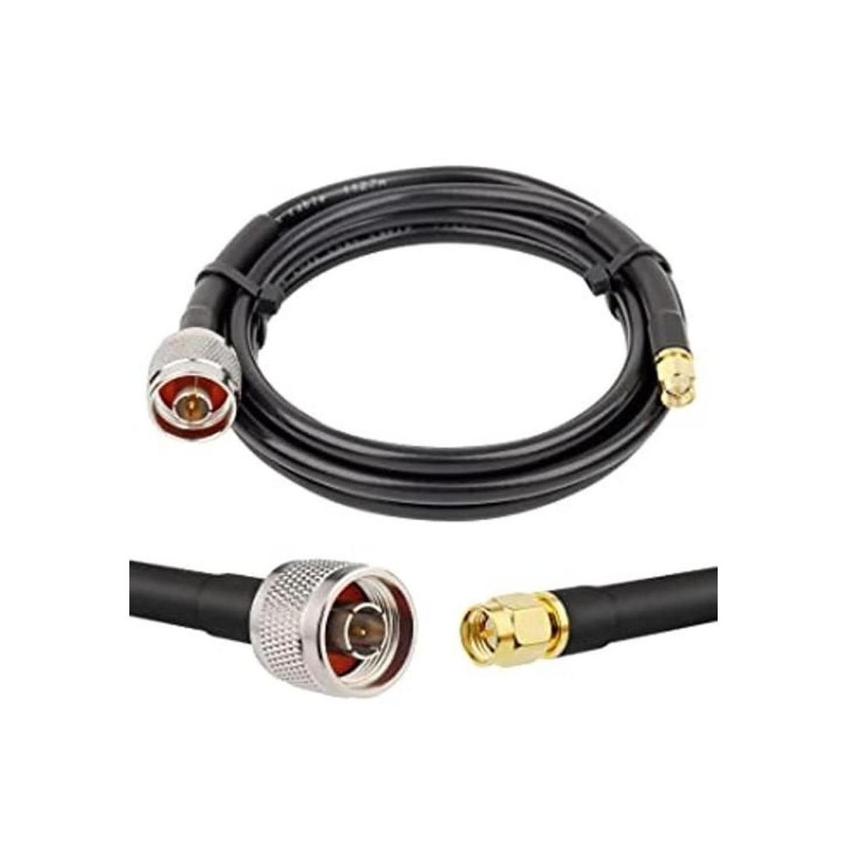 MOOKEERF Cable N a SMA cable coaxial N macho de 6 pies a