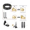 Cable RPSMA macho a RPSMA hembra de 20 pies XRDS RF de_2