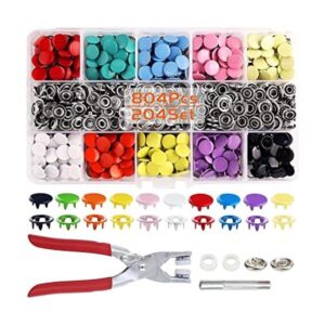 Snaps Buttons with Fastener Pliers Press Tool Kit Snaps_1
