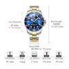 OLEVS Relojes para hombres con fecha de lujo cara_6