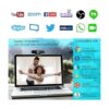 Cámara web 4K cámara web HD de 8 MP con micrófono cámara_6