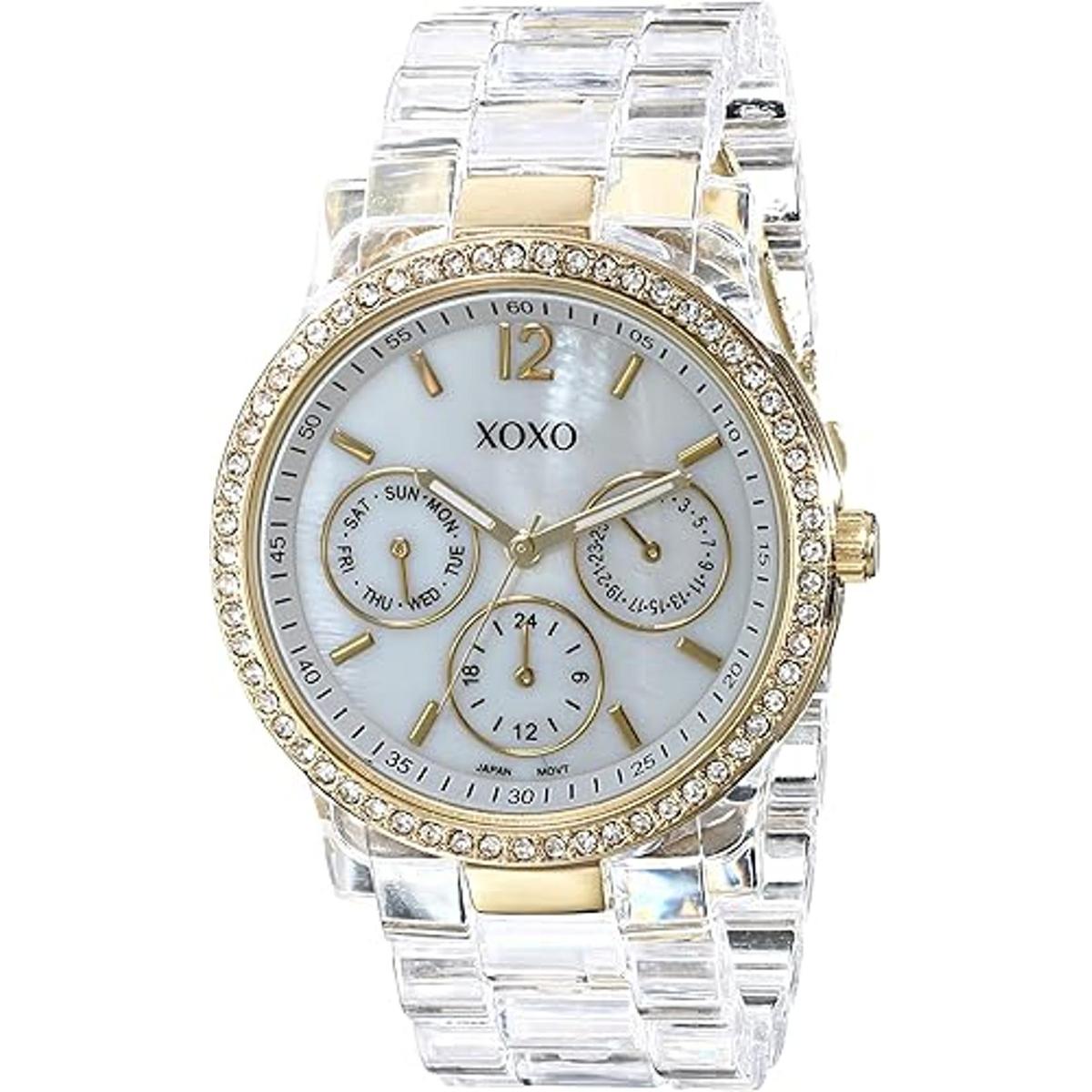 XOXO XO5527 Pulsera transparente con diamantes de