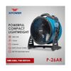 XPOWER P26AR Motor de aire axial industrial ventilador