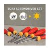 Juego de destornilladores Torx XOOL 12 en 1 con