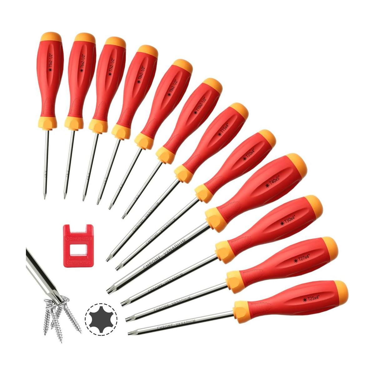 Juego de destornilladores Torx XOOL 12 en 1 con