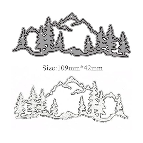 XMYXCRAFT Troqueles de metal para árbol y montaña