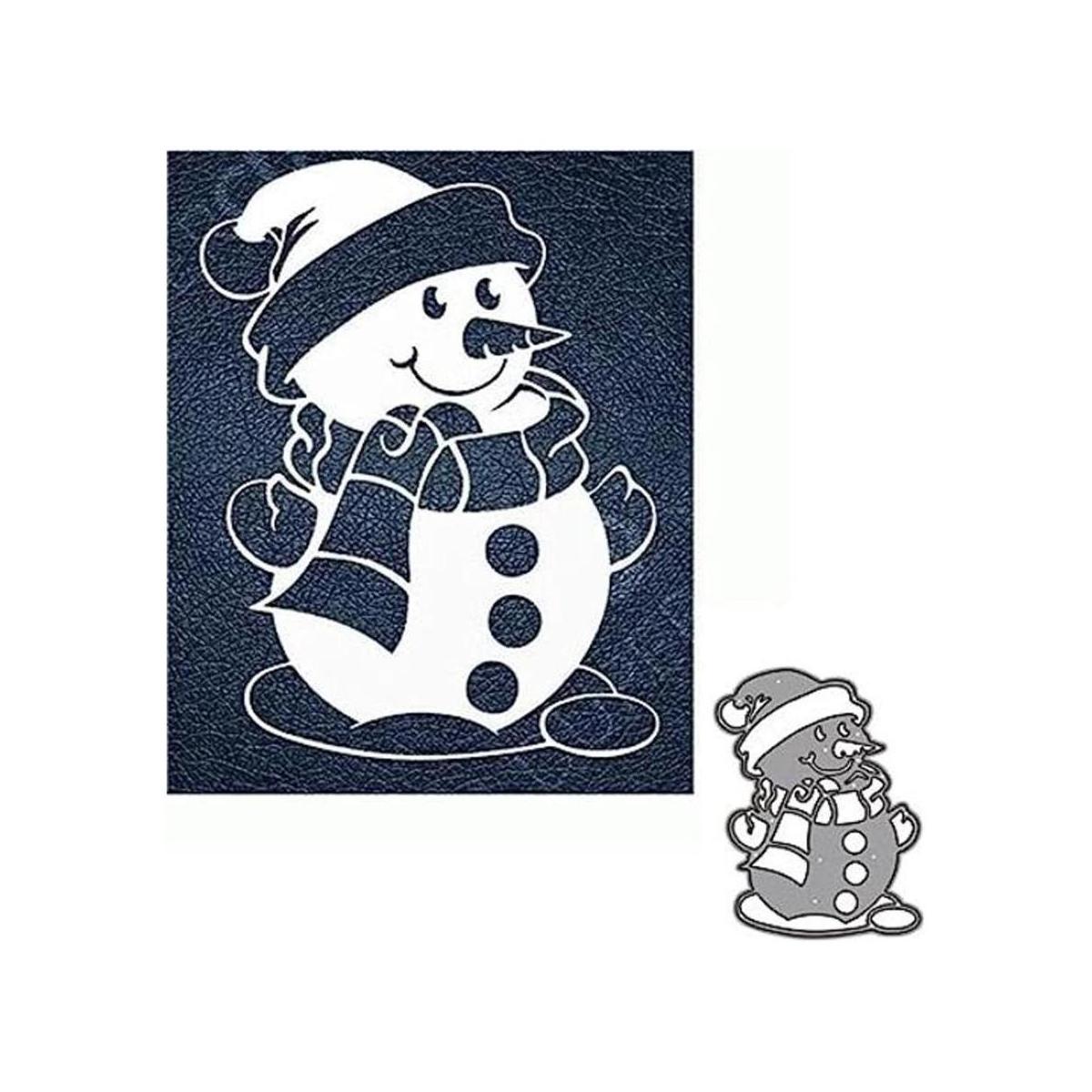 XMYXCRAFT Muñeco de nieve de metal de Navidad lindas
