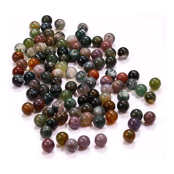 Cuentas sueltas de piedra natural para la fabricación de_3