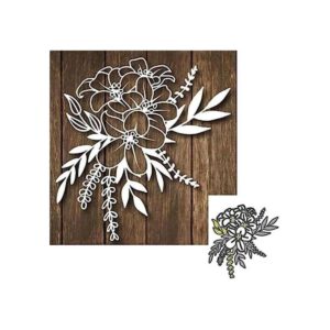 XMYXCRAFT Troqueles de metal de flores plantillas de