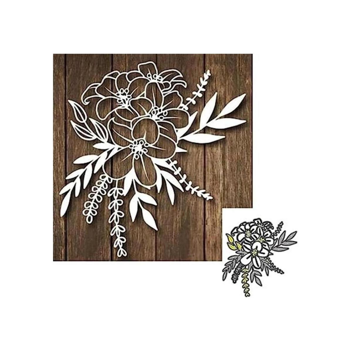 XMYXCRAFT Troqueles de metal de flores plantillas de