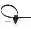 XMHF 20 piezas de nailon Push Mount Car Dome Cable Corbata_3