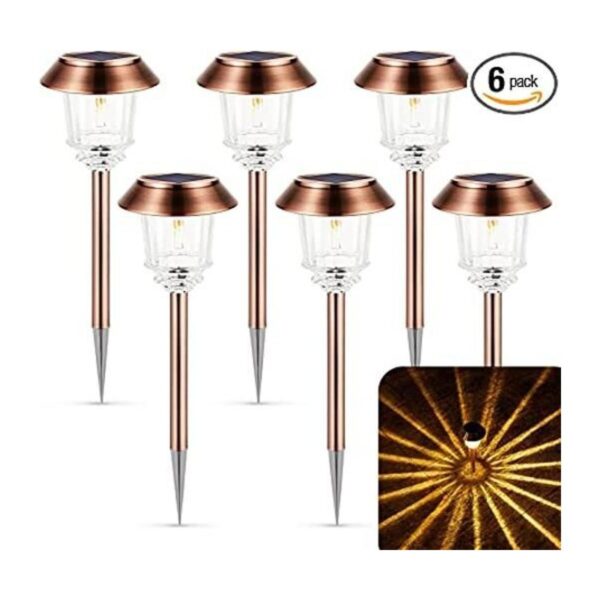XMCOSY Luces solares para caminos al aire libre paquete_1