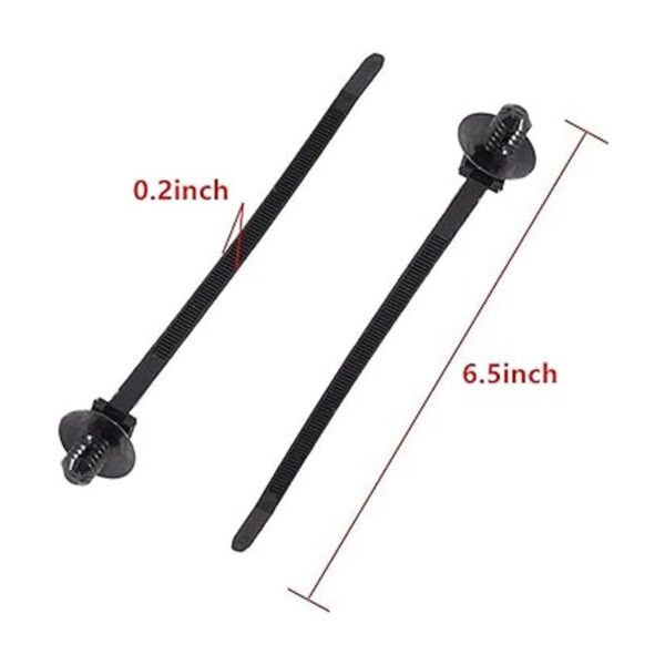 XMHF 20 piezas de nailon Push Mount Car Dome Cable Corbata_2
