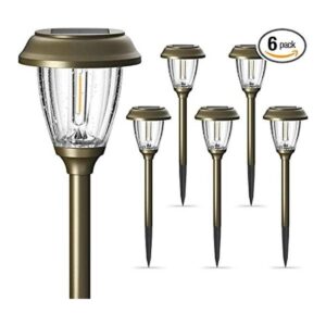 XMCOSY Luces solares para caminos impermeables para_1