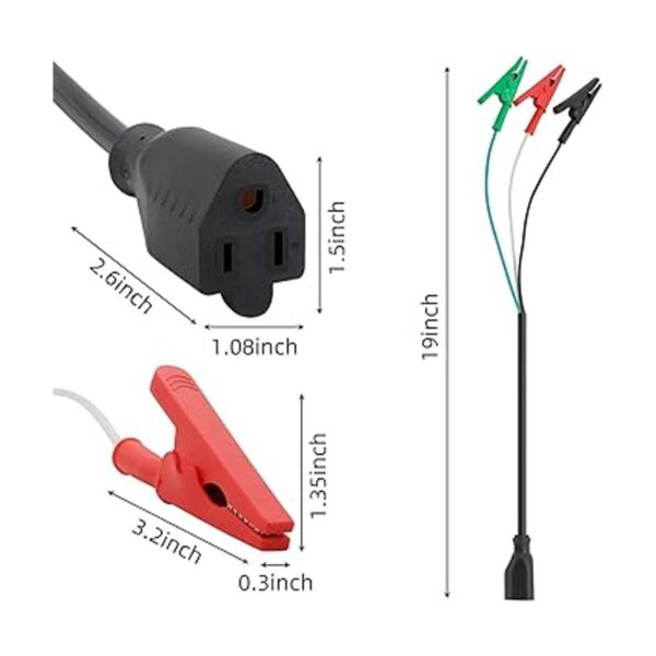 HVAC Adaptor Cord 19 inchHeavyDuty Adapter Cables for_2