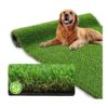 XLX TURF Alfombra con césped artificial gruesa para