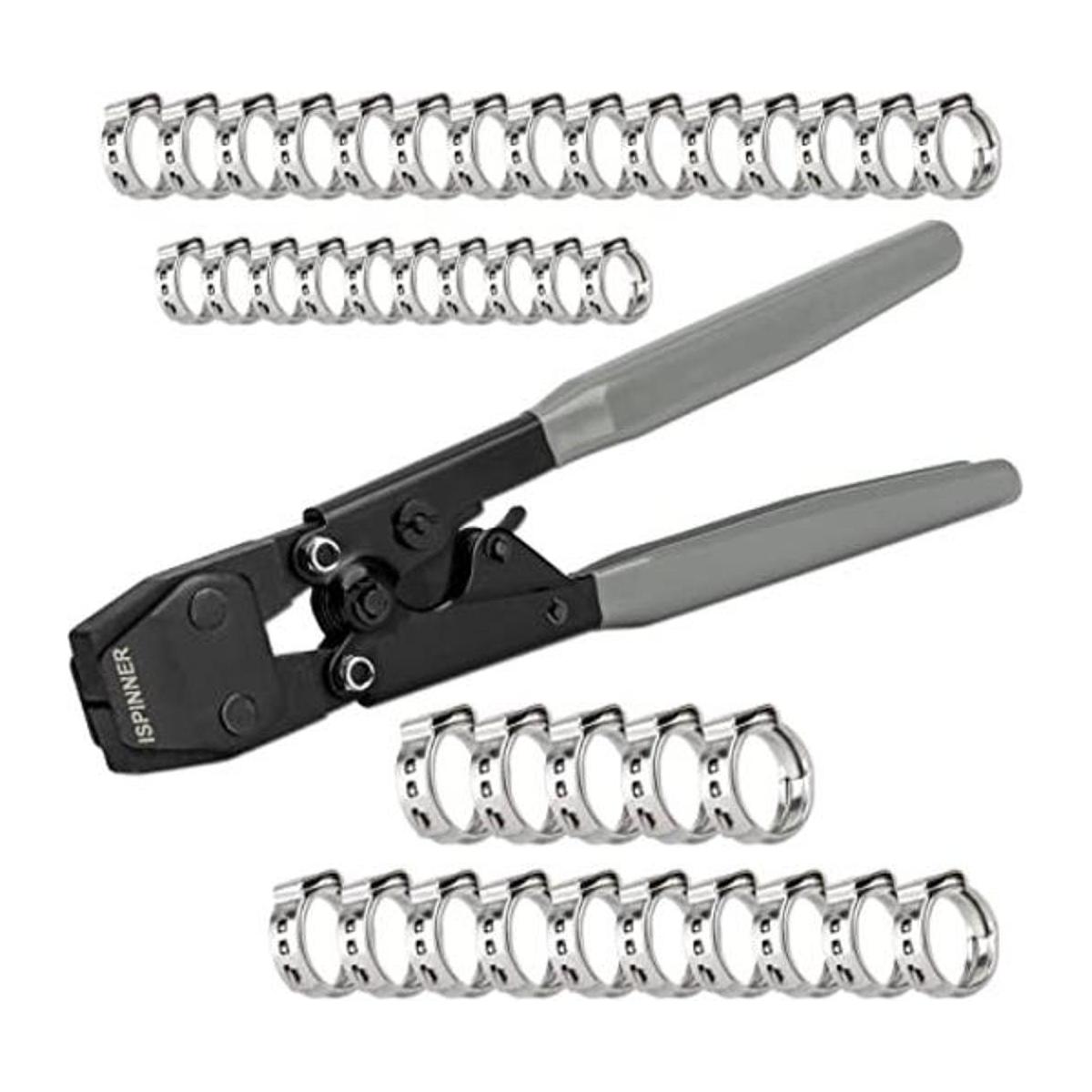 ISPINNER PEX Herramienta de crimpado para abrazaderas PEX