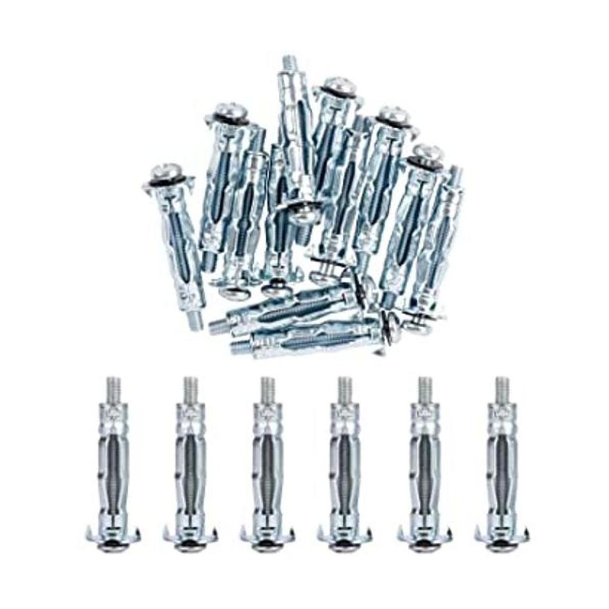 ISPINNER 20 tornillos de anclaje para pared de yeso yeso