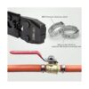 ISPINNER PEX Herramienta de crimpado para abrazaderas PEX_5