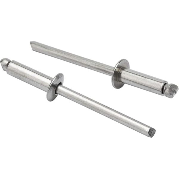 ISPINNER 100 remaches de acero inoxidable de 316 x 12_1