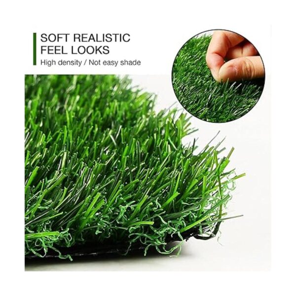 XLX TURF Cuadrados de césped artificial para decoración_3