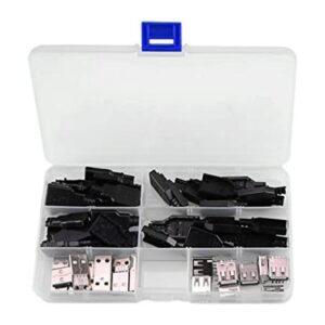 XINGYHENG 20 Set Premium Conector USB con carcasa tipo A_1
