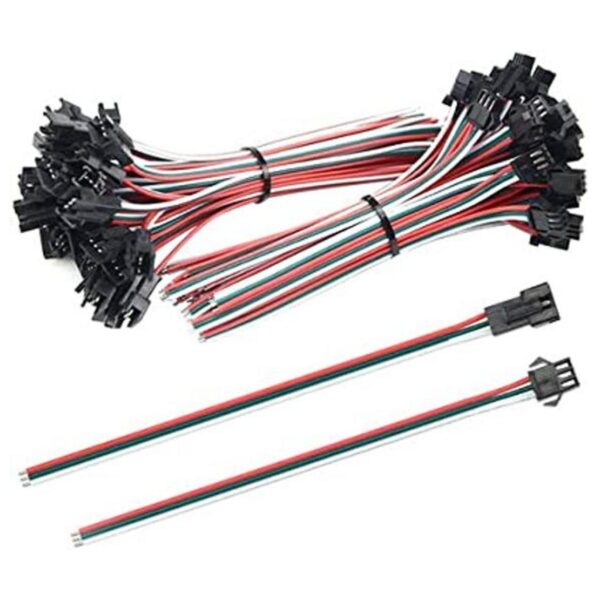 XLX 100pcs 50 pares Mini Micro 3 pines hembra macho_1