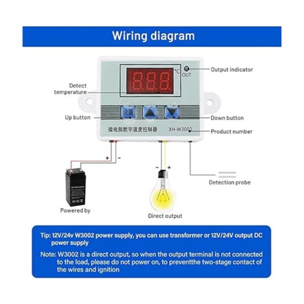 XINGYHENG XHW3002 DC 12V 10A Microordenador controlador de