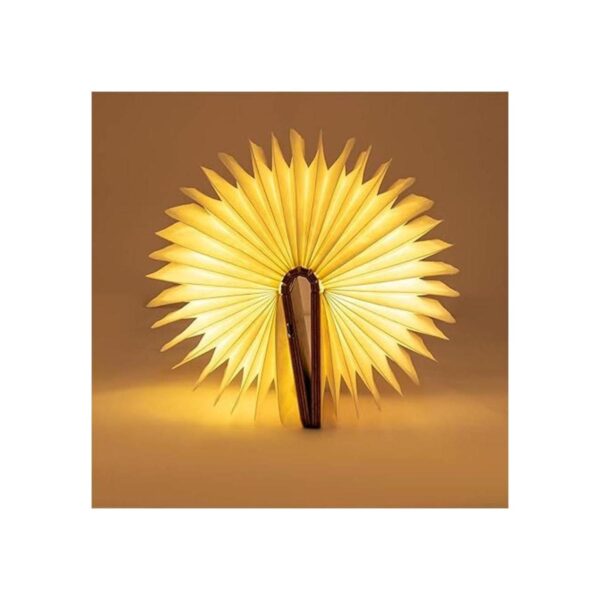 XIUDI Mini lámpara plegable de libros de 8 colores luces_2