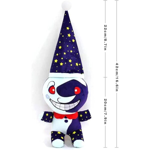 Sundrop and Moondrop Plush Toy FNAF Plushies Clown Figure_2