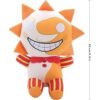 Sundrop and Moondrop Plush Toy FNAF Plushies Clown Figure_3