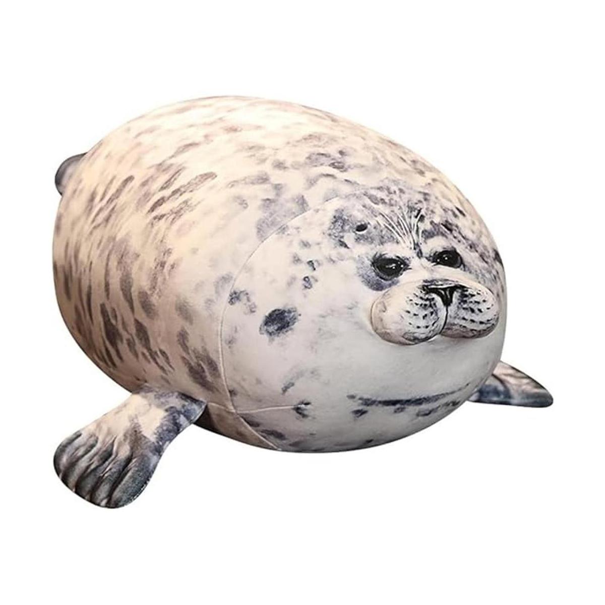 Almohada de 15.7 pulgadas con bonito sello de peluche