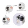 XIPUDA Sconces Wall Lighting Retro Wall Sconces Set of_4