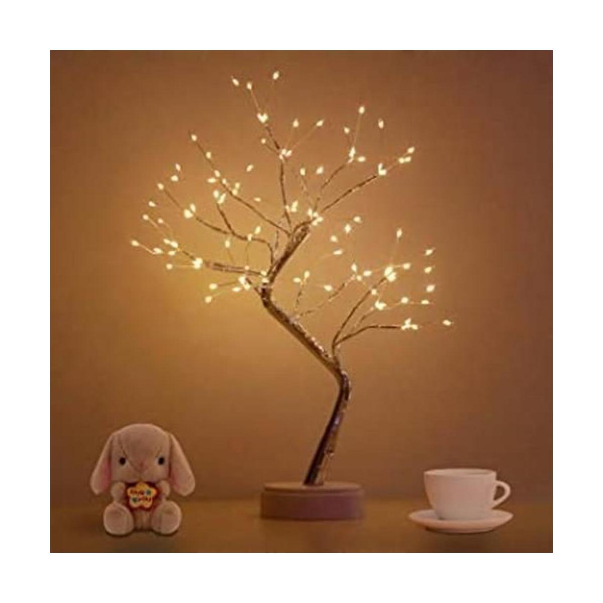 Lámpara de árbol bonsái para la decoración de la