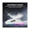 Mouse inalámbrico para juegos con diseño de panal ligero