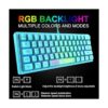 Combo de teclado y mouse para juegos 60 Samll Mini RGB