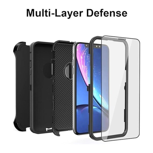 Funda diseñada para iPhone XR protección de cuerpo_2