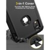 Funda diseñada para iPhone XR protección de cuerpo_3
