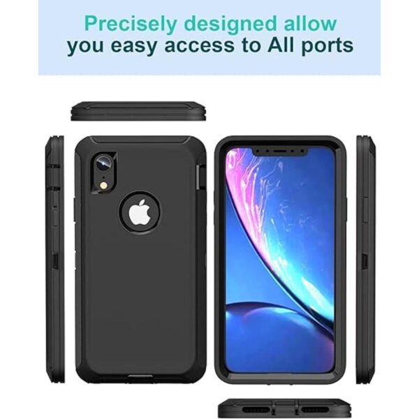 Funda diseñada para iPhone XR protección de cuerpo_5