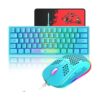 Combo de teclado y mouse para juegos 60 Samll Mini RGB