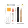 XLX 25pcs Kit de Craft herramienta de mano de piel costura_4