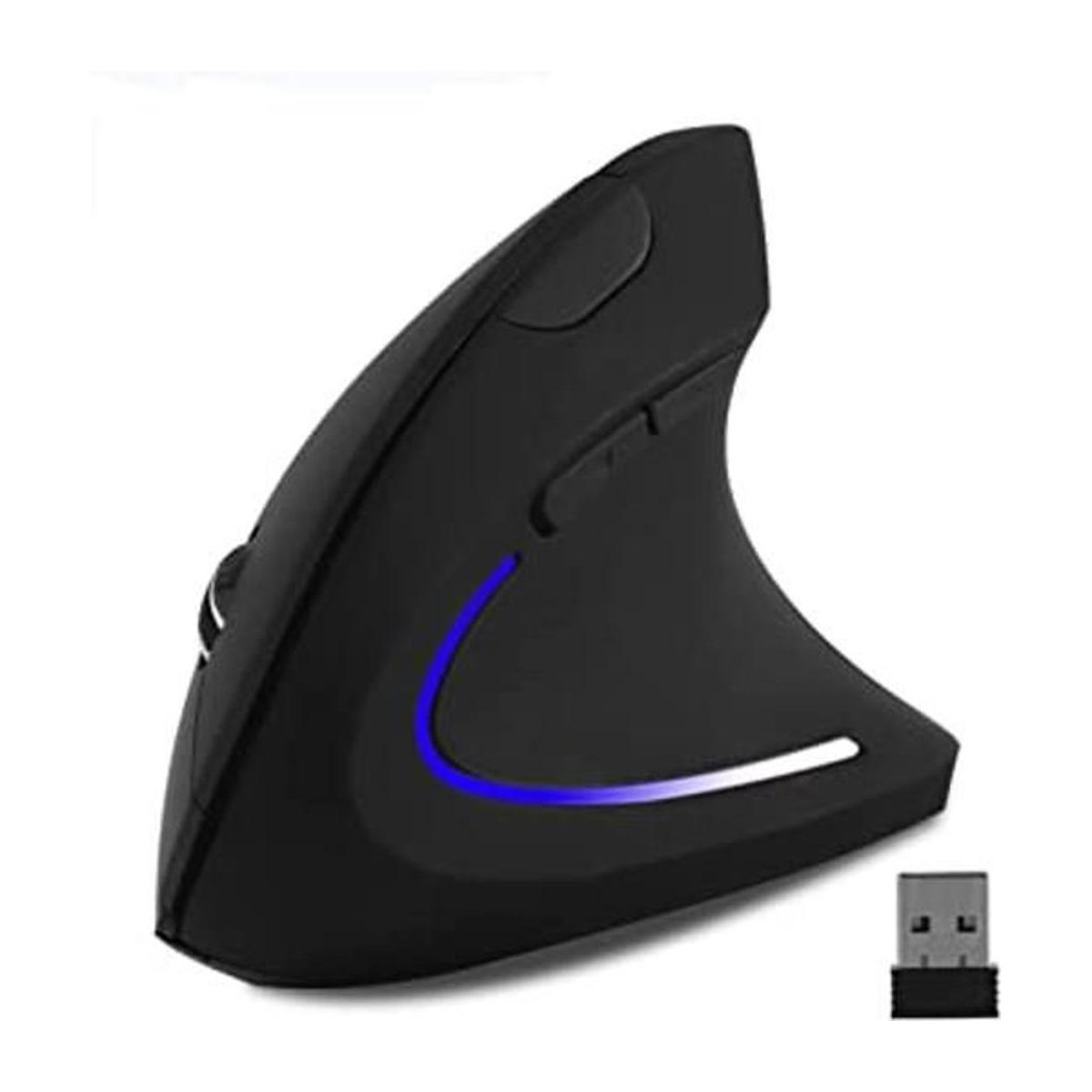 OIUSHYO Mouse vertical inalámbrico mouse ergonómico de