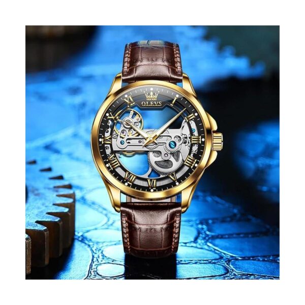 OLEVS Relojes mecánicos automáticos para hombre reloj_6