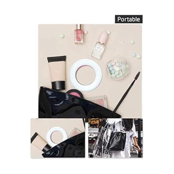 XINBAOHONG Anillo de luz recargable para selfie portátil_6